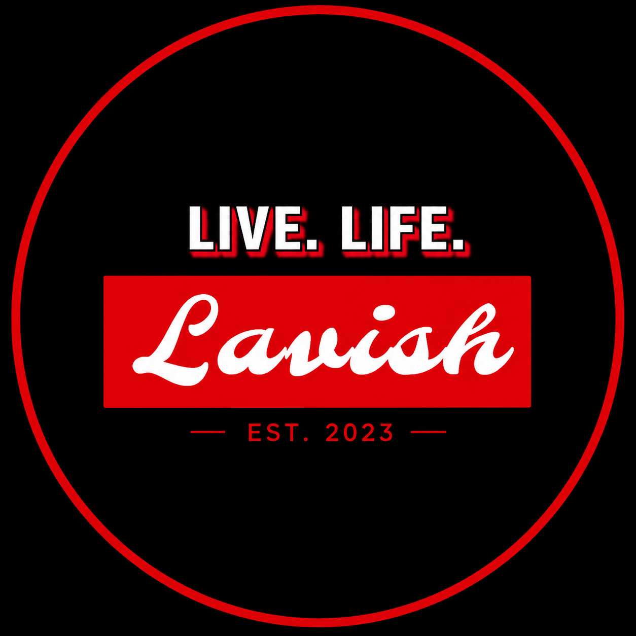 LIVE. LIFE. LAVISH logo